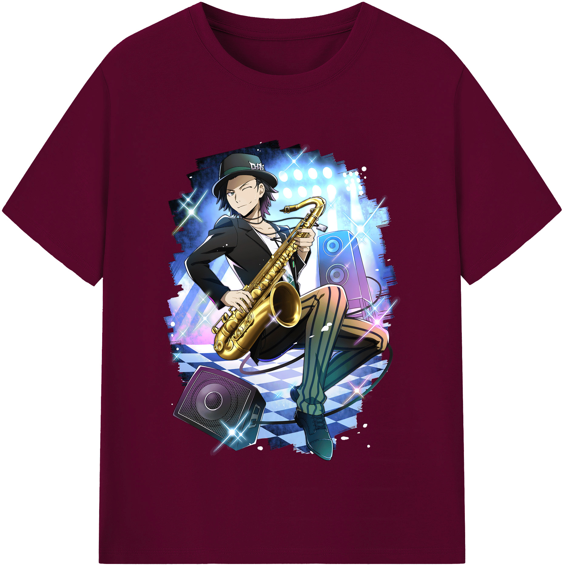 （画像用） 文豪ストレイドッグス Bungo Stray Dogs レディースカジュアルプリントTシャツ（綿100％）